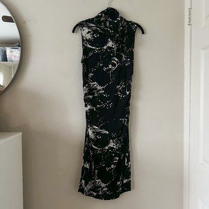 Laundry By Shelli Segal Silk A Line Dress